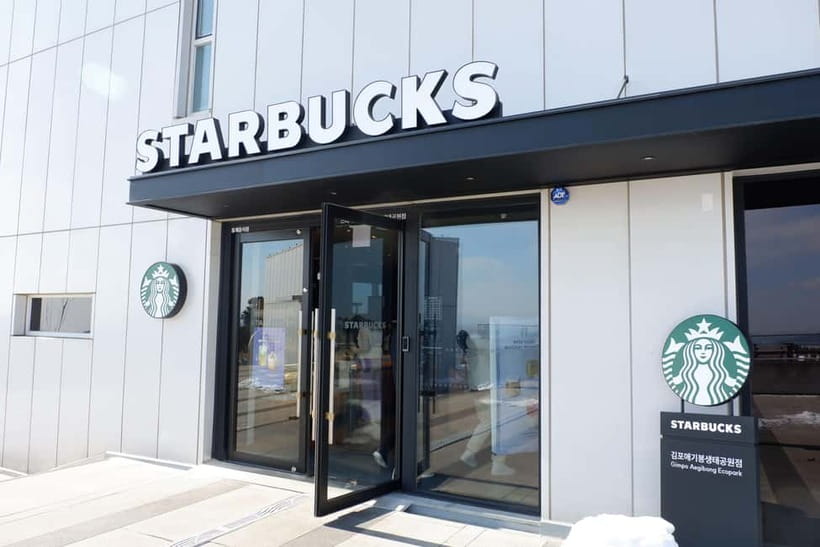 Closest Observatory to DMZ: North Korea View(Starbucks Tour) - The Starbucks part: coffee 1.4 km from the view
