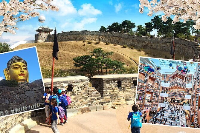 Day Tour of Suwon Hwaseong Fortress Starfield Waujeongsa Temple - Key highlights you can plan around