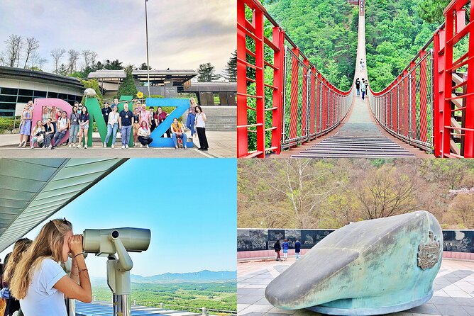 DMZ Tour w/ North Korea Experience Hall & Opt. Suspension Bridge - Stop 1 in the zone: Imjingak Pyeonghoa-Nuri Park and the war memories outside the fence