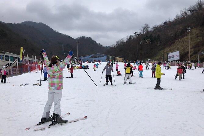 Eobi Ice Valley / Elysian Ski Resort / Nami Island - A Seoul winter day that blends action and postcard walks