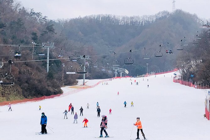 Eobi Ice Valley / Elysian Ski Resort / Nami Island - Choosing between MovingWalk and Lift at Elysian