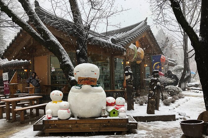 Eobi Ice Valley / Elysian Ski Resort / Nami Island - How the day flows: transport times and where you end up