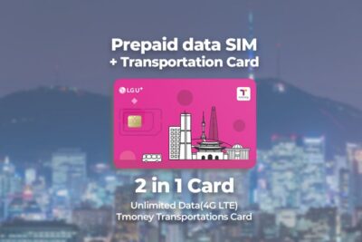 Incheon Airport: Traveler SIM & T-money Transportation Card - What You Actually Receive: Unlimited 4G LTE, hotspot, and T-money