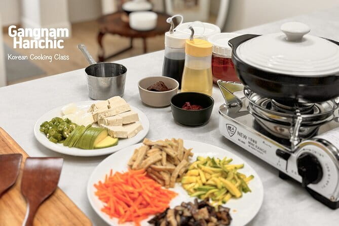 Korean Home Style Cooking Class in Gangnam Seoul - Hands-on cooking with your own pan and knife