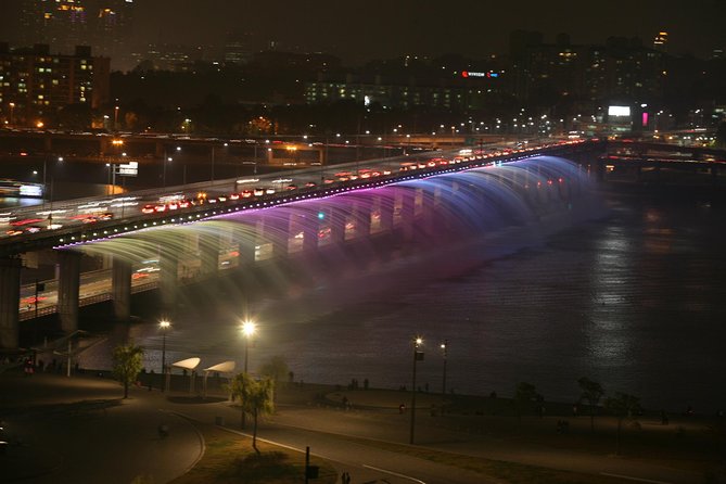 Moonlight Rainbow Fountain Show Night Tour in Seoul - Hangang Park ramyeon: food that buys you comfort