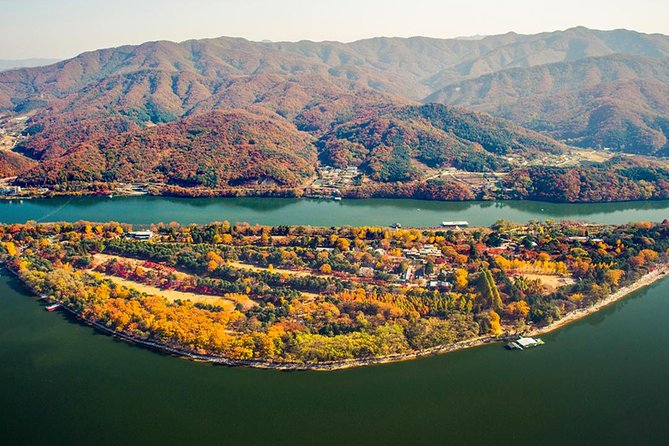 Nami Island & Garden of Morning Calm & Gangchon Railbike Tour - Stop 3: Gangchon Rail Park rail bikes (fun ride, real cold, tunnel lights)