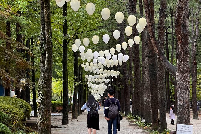 Nami Island Trip with Petite France & Italian Village and Gangchon Rail Bike - Stop 4: Nami Island for tree-lined walking and optional biking