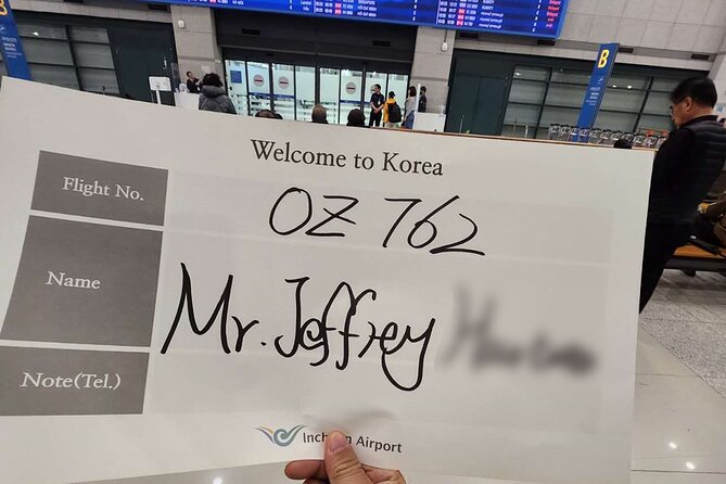 Private Airport Transfer : Incheon to/from Seoul (up to 7 pax) - The 90-minute waiting window and what it covers