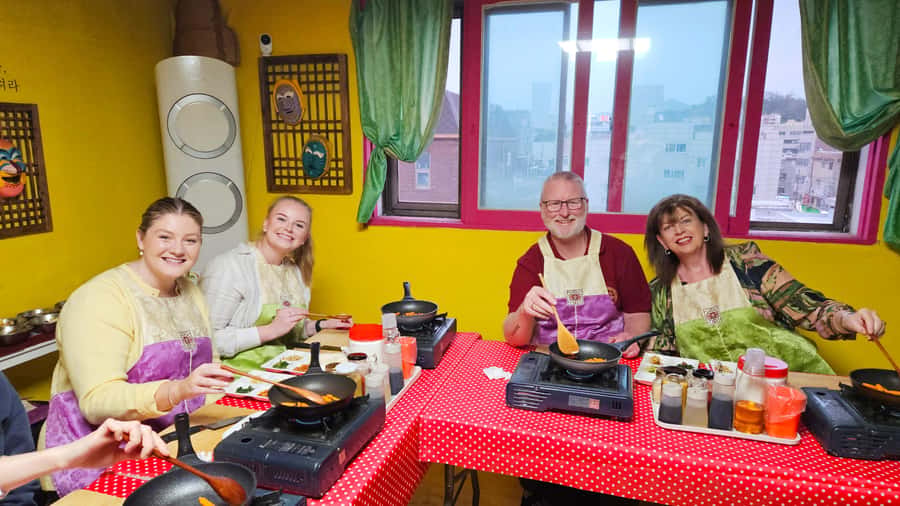 Seoul: Korean Cooking Class at a Local Home and Market Tour - Four Classic Dishes You Cook Like a Local (Bibimbap to Doenjang-Jjigae)