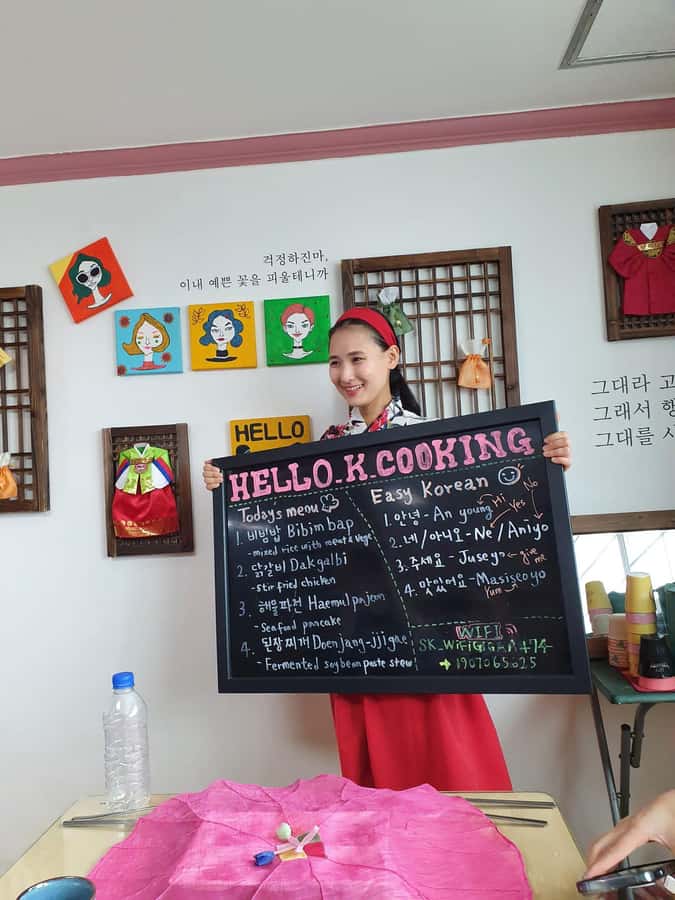 Seoul: Korean Cooking Class at a Local Home and Market Tour - Your Hanjeongsik Meal: More Than 10 Side Dishes, Fruit, and Rice Wine