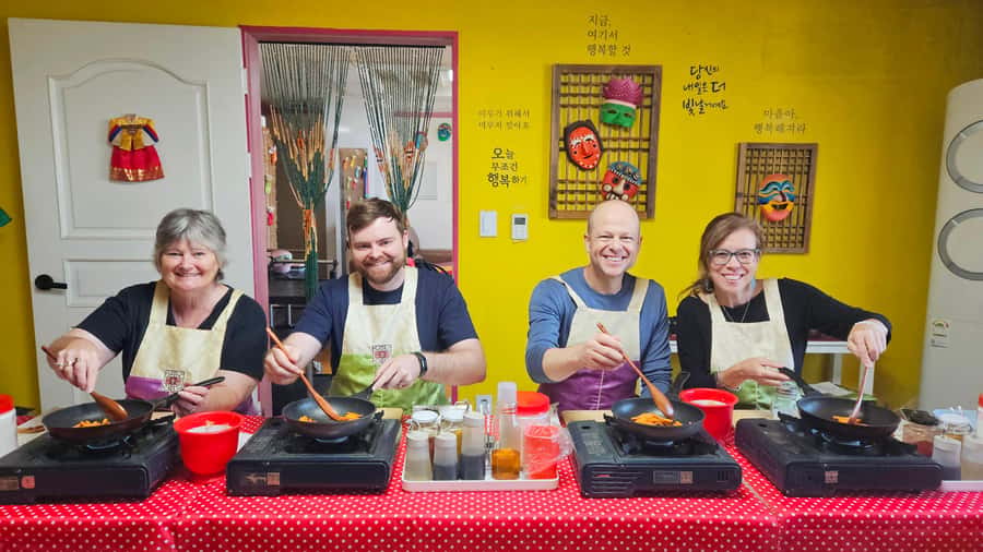 Seoul: Korean Cooking Class at a Local Home and Market Tour - Tal Mask Try-On and the Cultural Bits That Don’t Feel Tacked On