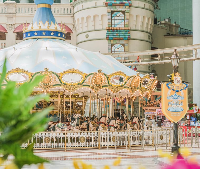 Seoul: Lotte World 1 Day Pass & Korean School Uniform Rental - Lotte World: Magical Land Rides, Shows, and 4D Fun