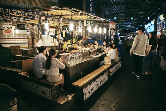 Seoul Night Palace & Market Food Tour with Vehicle - Vegan Option: The $10 Swap Before You Start