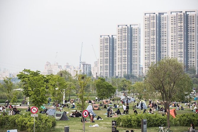 Seoul Night Tour with Han River Cruise and Gyeongbokgung Palace - Yeouido Hangang Park and the Han River cruise at night