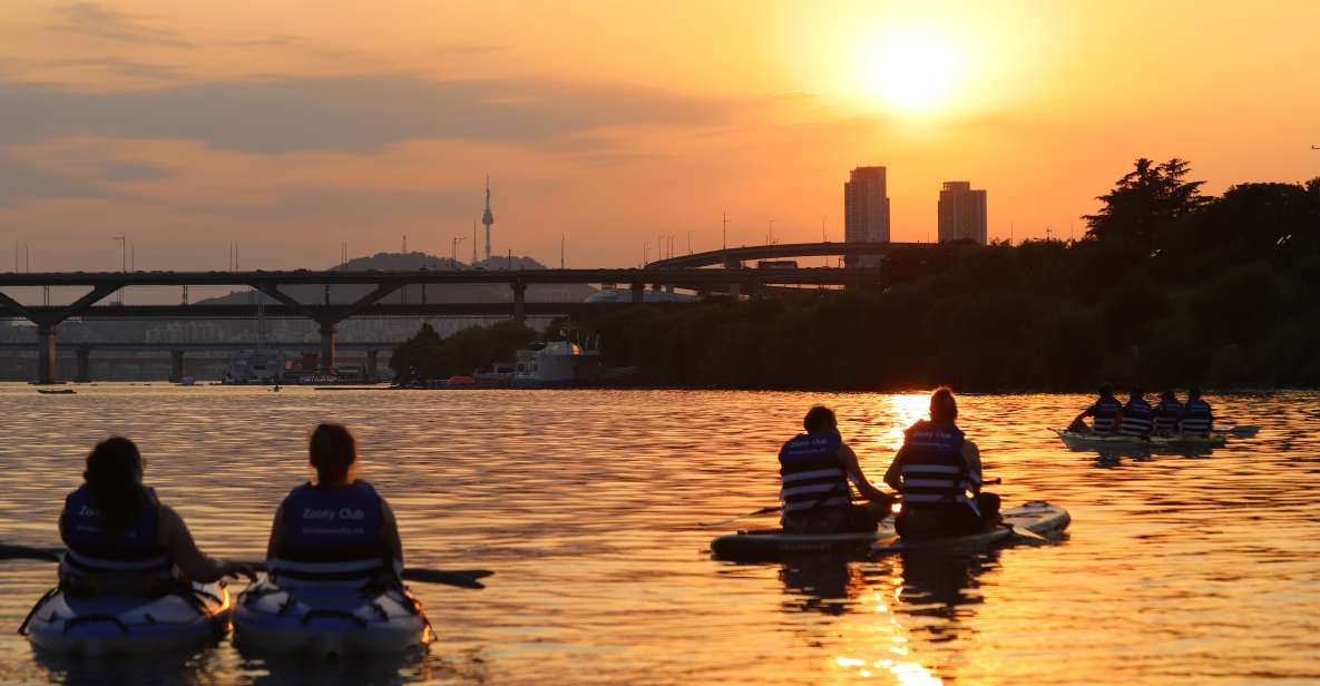Seoul: Stand Up Paddle Board (SUP) & Kayak in Han River - Sunset on the Han: Skyline Views Without the Crowds