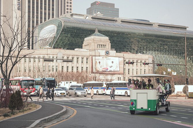 Seoul Tram Pedal Challenge - The “easy start” stop: Jeongdong Observatory views