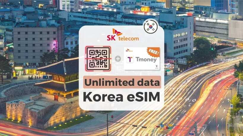 South Korea: Unlimited Data and Voice eSIM - Hotspot sharing and device planning
