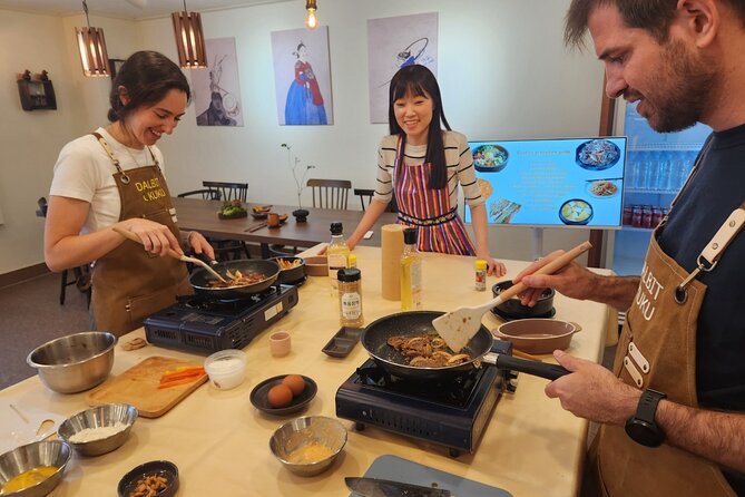 Traditional Korean 6-Dish Cooking Class + Hidden Alley Tour Seoul - The six-dish menu: what you’ll make and why it’s a smart mix